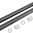 Load image into Gallery viewer, Custom Cycle Black Diamond-Like Fork Tubes - 49 mm - 27.50" Length T 2014DLC - Main Product View