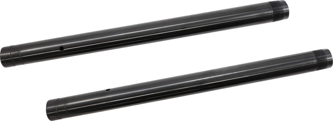 Custom Cycle Black Diamond-Like Fork Tubes - 49 mm - 27.50" Length T 2014DLC - Side View