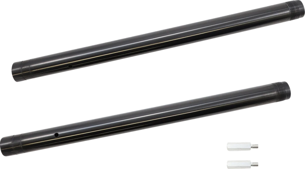Custom Cycle Black Diamond-Like Inverted Fork Tubes - 43 mm - +2" Length 710074 - Main Product View