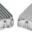 Load image into Gallery viewer, Custom Cycle Finned Rocker Covers - Polished FRC 2003-2 - Main Product View