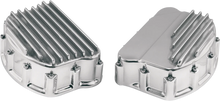 Load image into Gallery viewer, Custom Cycle Finned Rocker Covers - Polished FRC 2003-2 - Main Product View