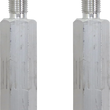 Load image into Gallery viewer, Custom Cycle Fork Tube - 43 mm - LH 25", RH 24-3/4" (+2") 719052 - Side View