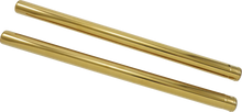 Load image into Gallery viewer, Custom Cycle Fork Tubes - Gold - 39 mm - 24.25" T 1345TN - Main Product View