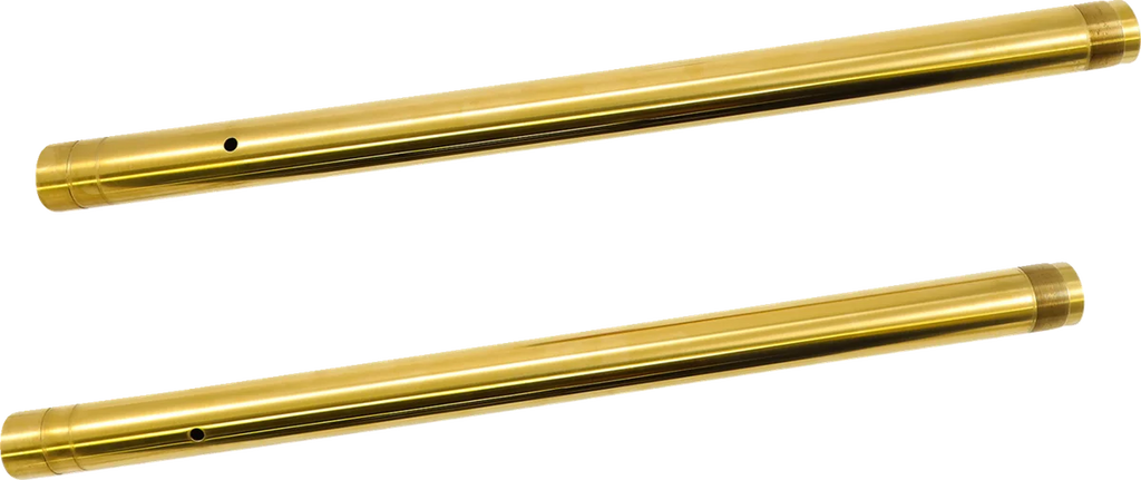 Custom Cycle Fork Tubes - Gold - 41 mm - 24.25" T 2002TN - Detail View