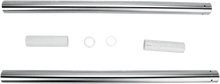 Load image into Gallery viewer, Custom Cycle Hard Chrome Fork Tubes - 41 mm - 24.25" T1337HC - Side View