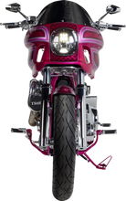 Load image into Gallery viewer, Custom Cycle Hard Chrome Fork Tubes - 49 mm - 23.75" 710003 - Side View