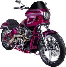 Load image into Gallery viewer, Custom Cycle Hard Chrome Fork Tubes - 49 mm - 23.75" 710003 - Installation View
