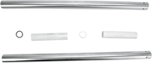 Load image into Gallery viewer, Custom Cycle Hard Chrome Fork Tubes - 49 mm - 25.50" T 2013HC - Main Product View
