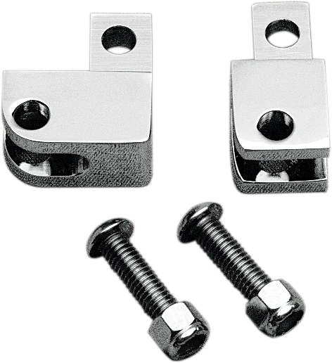Custom Cycle Male Mount Footpeg Elevators CCE9734 - Main Product View