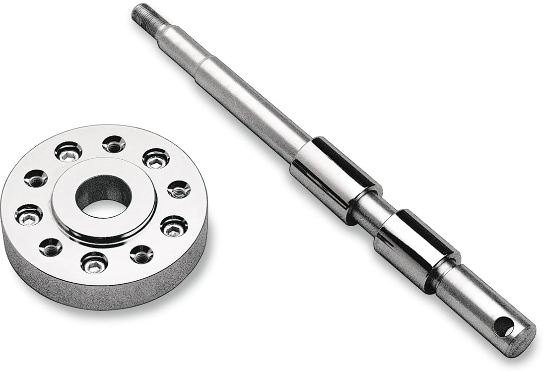 Custom Cycle Narrow-To-Wide Glide Wheel Conversion Kit WC-1550-84 - Side View