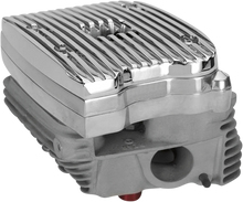 Load image into Gallery viewer, Custom Cycle Rocker Cover - Finned - Polished - EVO CCE5833 - Main Product View