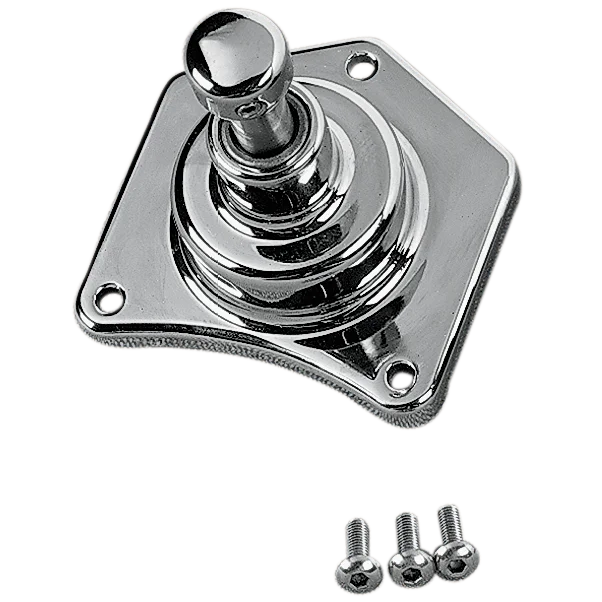 Custom Cycle Solenoid End Cover/Starter Button - Harley Davidson SHS9900-1 - Main Product View