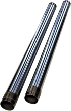 Load image into Gallery viewer, Custom Cycle Ultra Chrome Inverted Fork Tubes - 43 mm - Standard Length 719070 - Main Product View