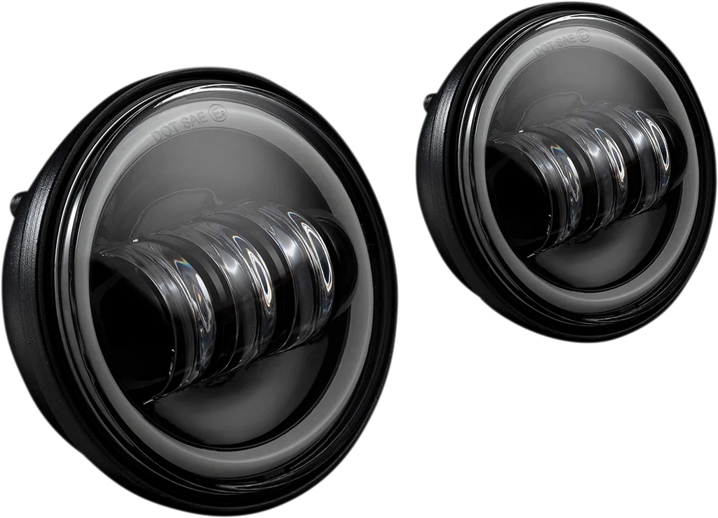 Custom Dynamics 4.5" Passing Lamps - Black PG-45-B - Main Product View