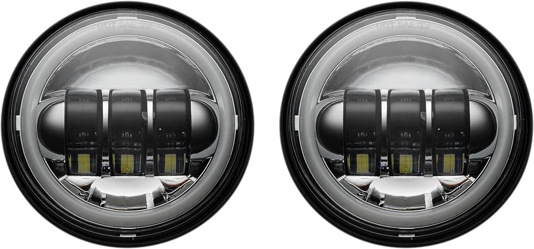 Custom Dynamics 4.5" Passing Lamps - Black PG-45-B - Additional View 5