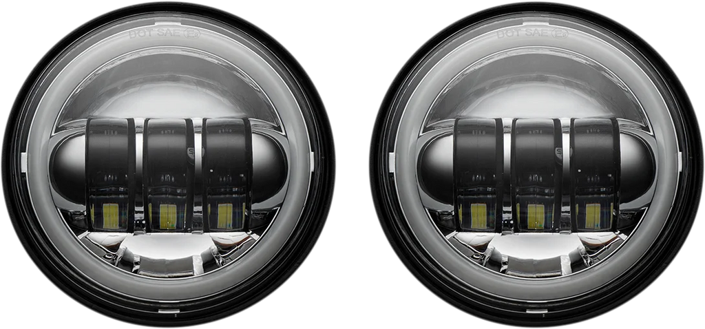 Custom Dynamics 4.5" Passing Lamps - Black PG-45-B - Additional View 5