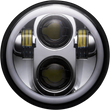 Load image into Gallery viewer, Custom Dynamics 5.75" Headlamp - with Mounting Ring - Chrome PG-575-C - Main Product View