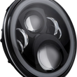 Load image into Gallery viewer, Custom Dynamics 7" Headlamp - with Adapter - Black PG-7-14-B - Main Product View