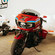 Load image into Gallery viewer, Custom Dynamics 7" Probeam® LED Headlamp - Indian - Black PB-7-IND-B - Side View