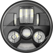 Load image into Gallery viewer, Custom Dynamics 7" Probeam® LED Headlamp - Indian - Chrome PB-7-IND-C - Side View