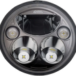 Load image into Gallery viewer, Custom Dynamics 7" TruBEAM® Headlamp - Black - Chief CDTB-7-I-B - Main Product View