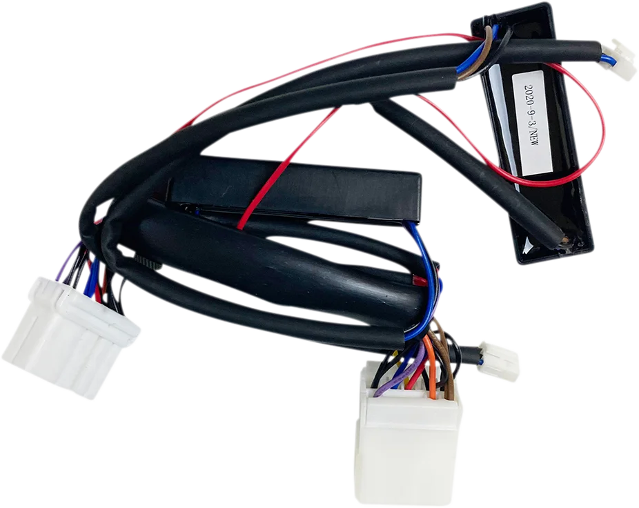 Custom Dynamics Accessory Adapter - Harley Davidson MPR-SS6-EPZ - Side View
