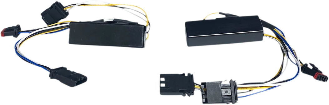 Custom Dynamics Adapter - Amber/White MPR-MCROAW-18ST - Side View