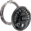 Load image into Gallery viewer, Custom Dynamics Adaptive Headlight with Mount - 7" - Black PB-7A-13-B - Main Product View