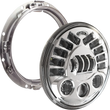 Load image into Gallery viewer, Custom Dynamics Adaptive Headlight with Mount - 7" - Chrome PB-7A-13-C - Main Product View