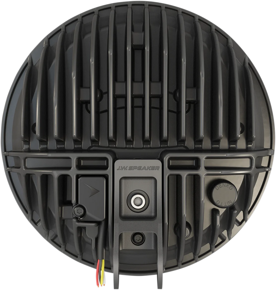 Custom Dynamics Adaptive Headlight with Mount - Black PB-7PA-B - Installation View
