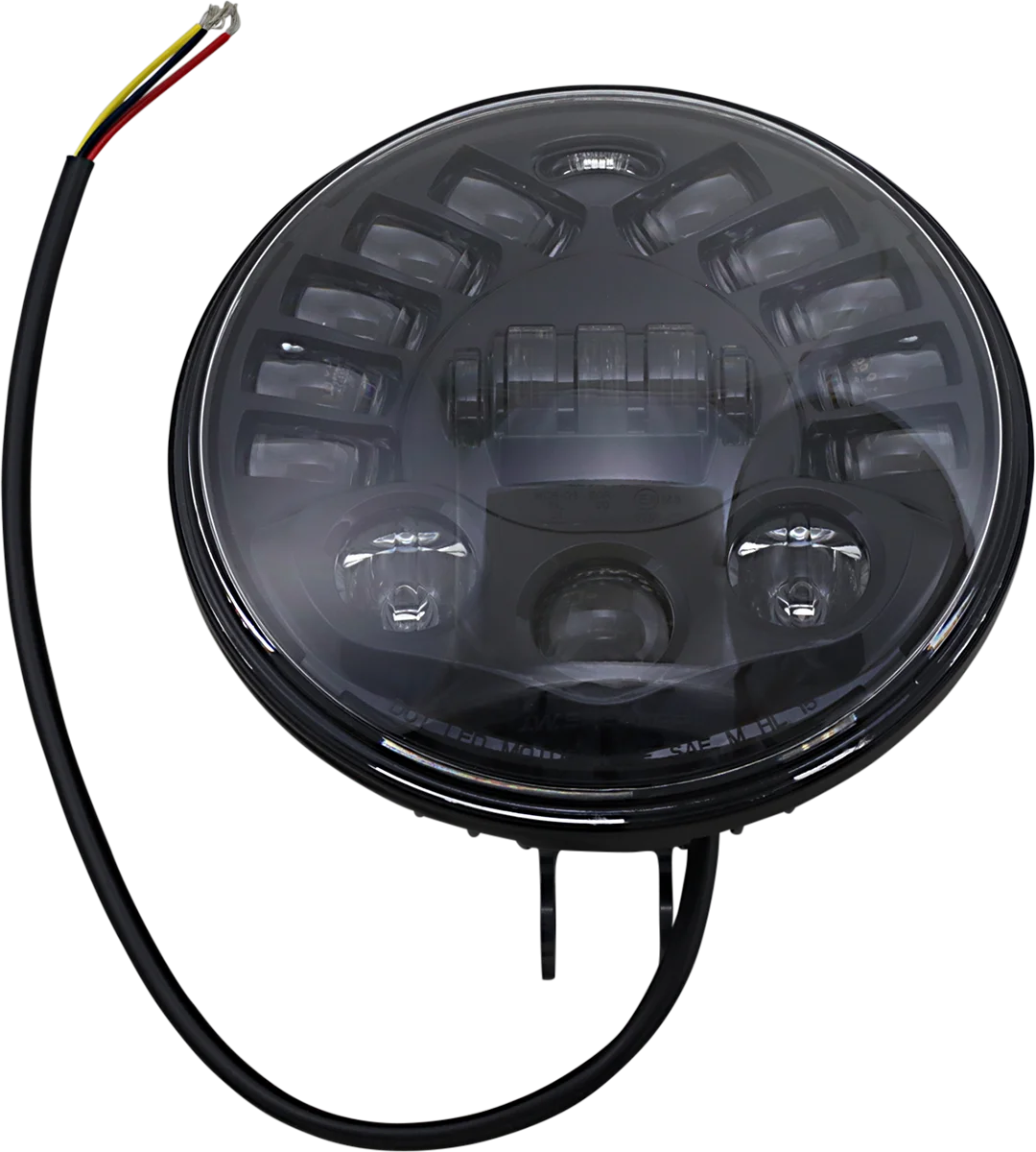 Custom Dynamics Adaptive Headlight with Mount - Black PB-7PA-B - Additional View 5