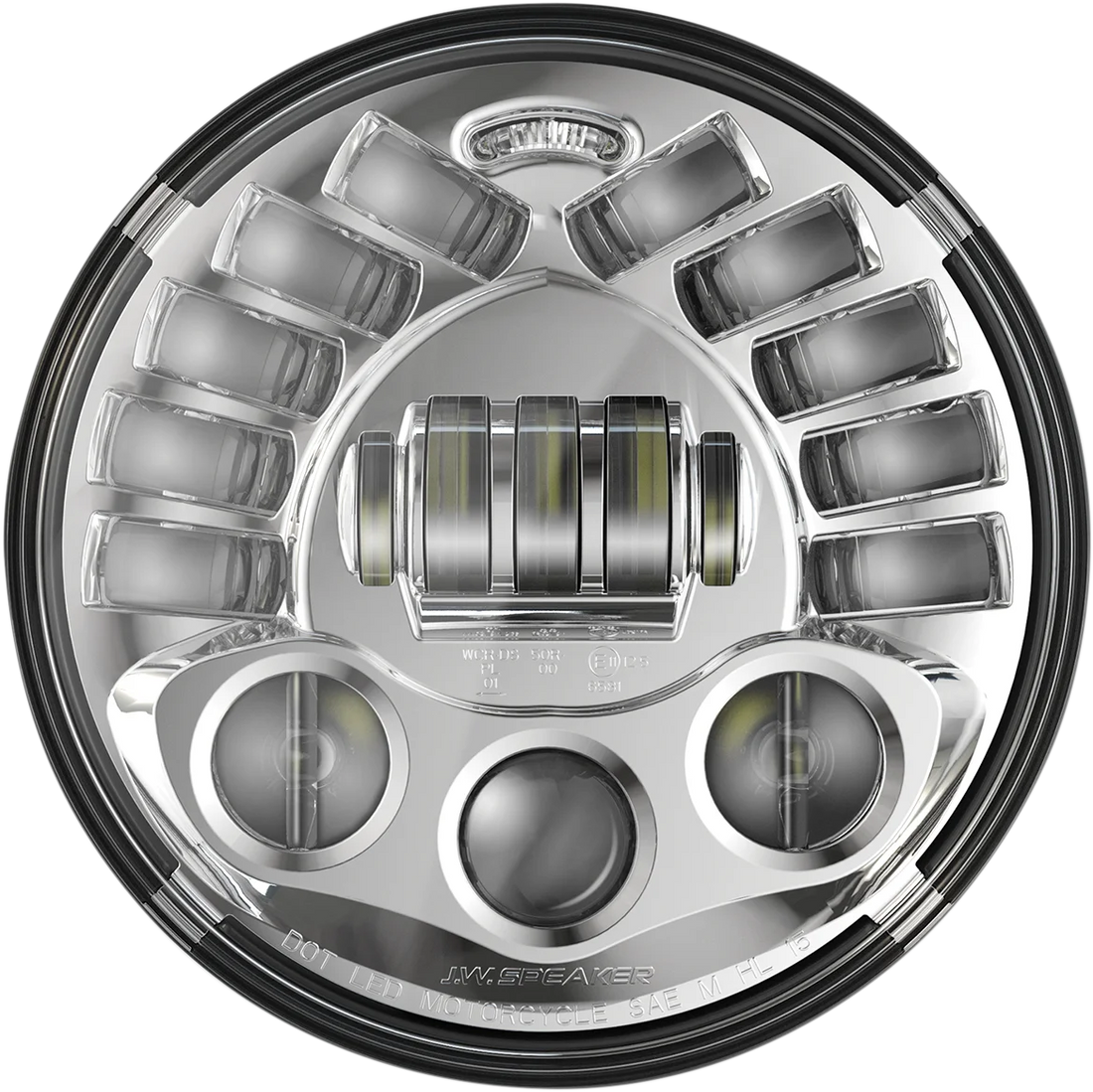 Custom Dynamics Adaptive Headlight with Mount - Black PB-7PA-B - Additional View 7