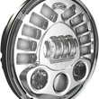 Load image into Gallery viewer, Custom Dynamics Adaptive Headlight with Mount - Chrome PB-7PA-C - Main Product View