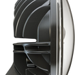Load image into Gallery viewer, Custom Dynamics Adaptive Headlight with Mount - Chrome PB-7PA-C - Back View