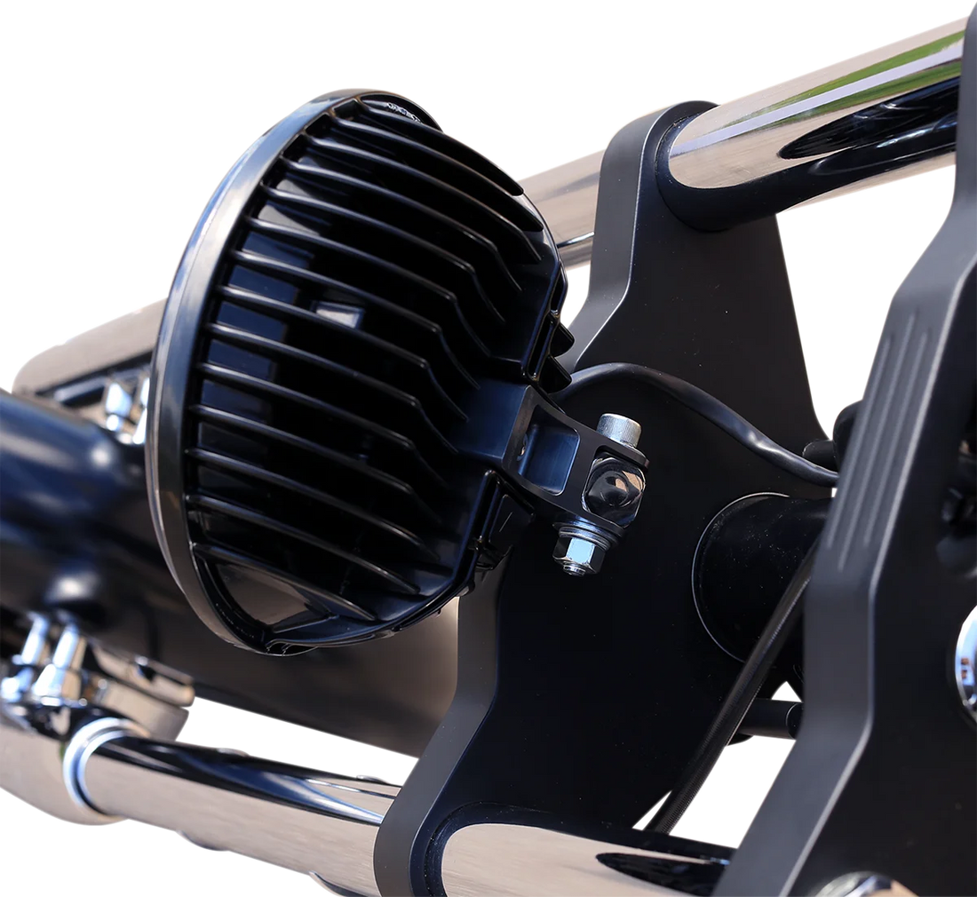 Custom Dynamics Adaptive Headlight with Mount - Chrome PB-7PA-C - Additional View 5