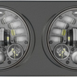 Load image into Gallery viewer, Custom Dynamics Adaptive LED Headlamps - Harley Davidson - Black PB-RG13A-B - Main Product View