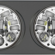Load image into Gallery viewer, Custom Dynamics Adaptive LED Headlamps - Harley Davidson - Chrome PB-RG13A-C - Main Product View