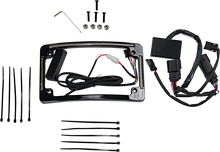 Load image into Gallery viewer, Custom Dynamics All in One License Plate Frame - Black TF05-BCM-B - Main Product View