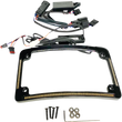 Load image into Gallery viewer, Custom Dynamics All in One License Plate Frame - Black TF05-BCM-B - Side View