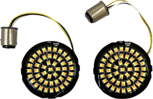 Load image into Gallery viewer, Custom Dynamics Amber/White LED Turn Signal Inserts GEN-4-AW-1157 - Side View
