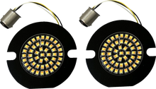 Load image into Gallery viewer, Custom Dynamics Amber/White LED Turn Signal Inserts GEN-4-AW-1157T - Side View