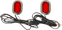 Load image into Gallery viewer, Custom Dynamics Antenna Grommet Light - Red Lens - Black CD-PLUG-RB - Detail View