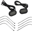 Load image into Gallery viewer, Custom Dynamics Antenna Grommet Light - Smoke Lens - Black CD-PLUG-SB - Main Product View