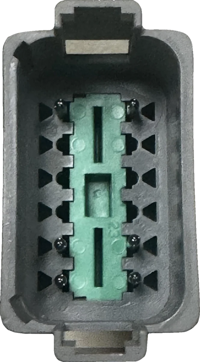 Custom Dynamics Auto-Cancel Turn Signal Module - 12-Position Male Connector CD-ATC-2 - Side View
