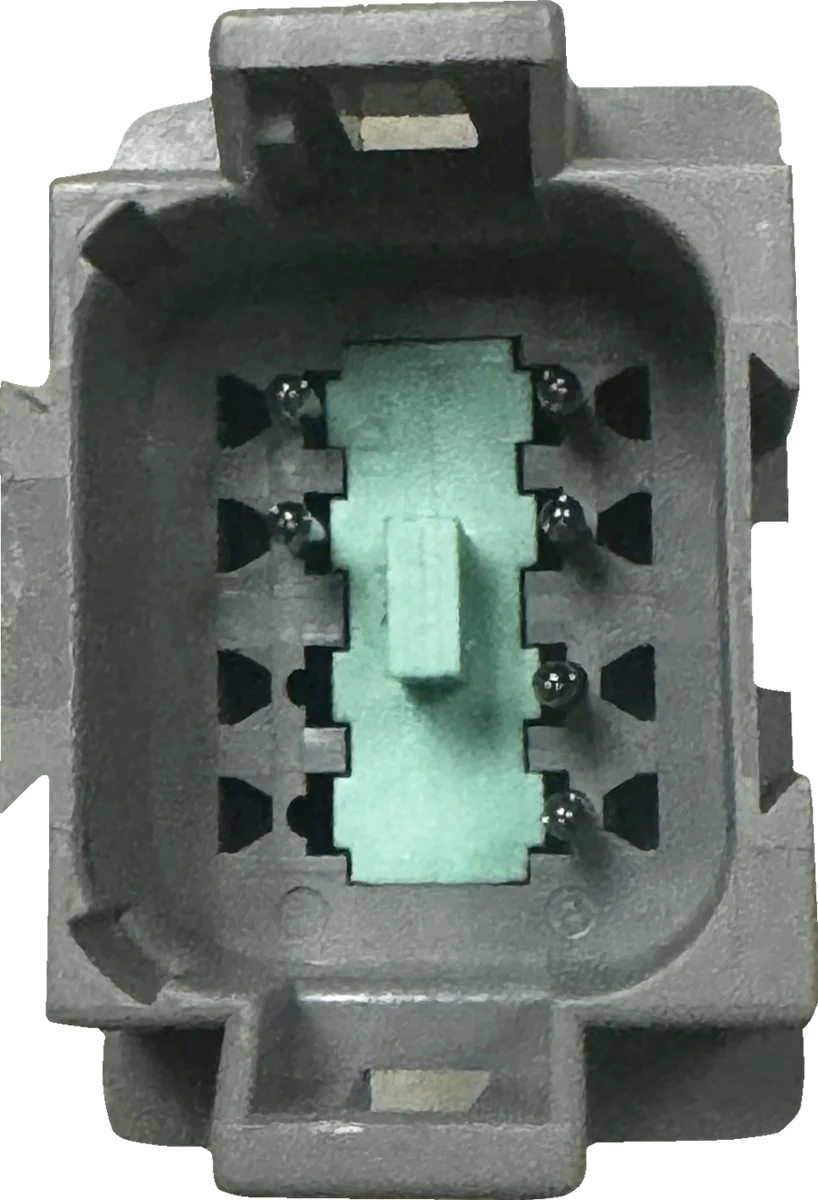 Custom Dynamics Auto-Cancel Turn Signal Module - 8-Position Male Connector CD-ATC-1 - Side View