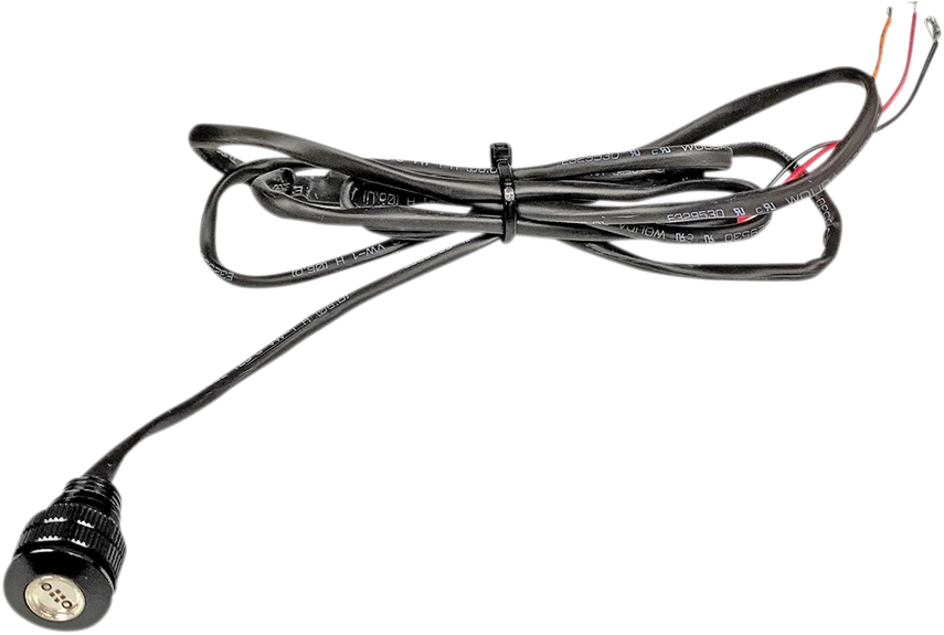 Custom Dynamics Boltz Lighting - Black Trim - Amber/White LED CD-BOLT-AW-B - Main Product View