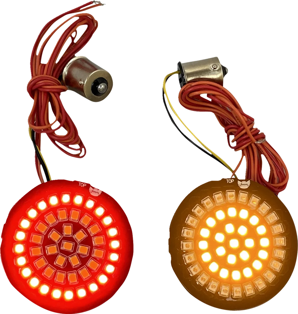 Custom Dynamics Bullet Rear Turn Signal 1156 - Amber Lens GEN-4-AR2-1156 - Main Product View