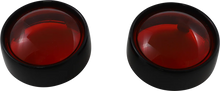 Load image into Gallery viewer, Custom Dynamics Bullet Signal Lenses - Black/Red PB-B-BEZ-BR - Main Product View