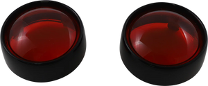 Custom Dynamics Bullet Signal Lenses - Black/Red PB-B-BEZ-BR - Main Product View