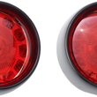 Load image into Gallery viewer, Custom Dynamics Bullet Turn Signal - 1156 - Gloss Black - Red Lens PB-BB-R-1156BR - Main Product View